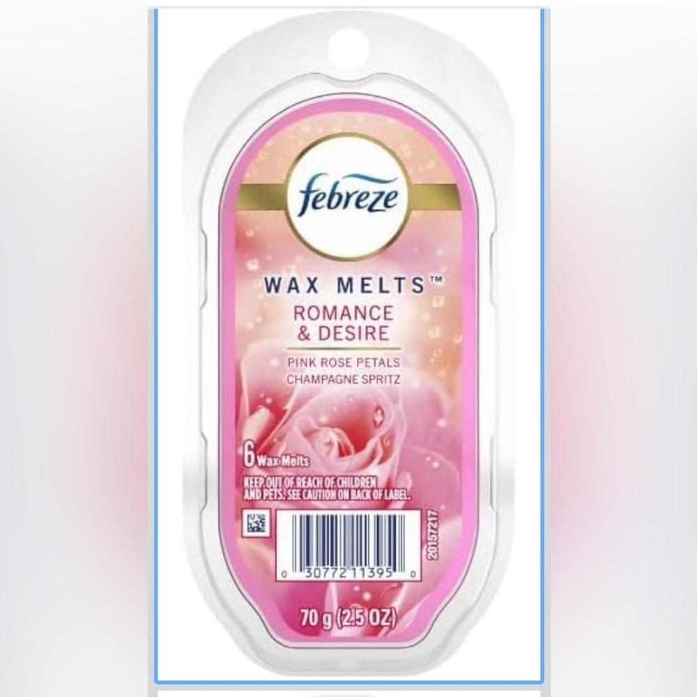 (2 Pack) Febreze Wax Melts Pink Romance